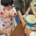 かき氷の会　空手道場の夏休み